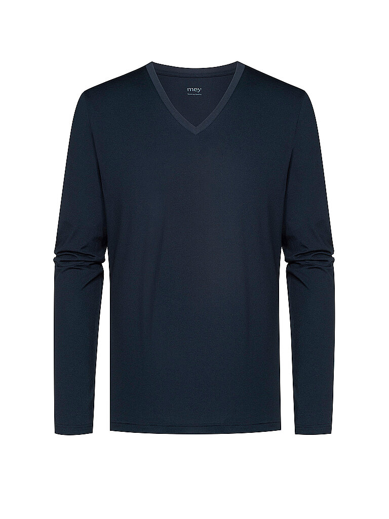 Pyjamashirt yacht blue blau L herren