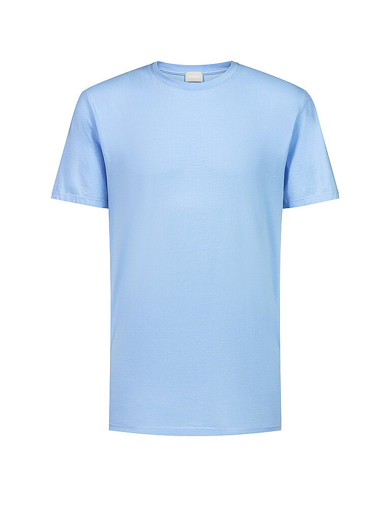Pyjama T-Shirt SELECTION far blue hellblau L herren