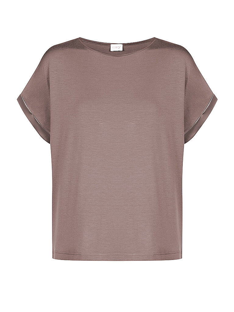 MEY T-Shirt PURE CHIC milk n coffee hellbraun | XS