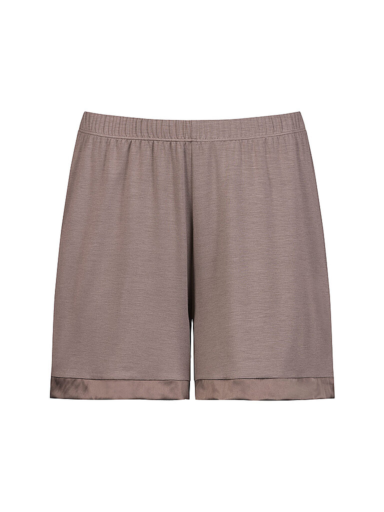 MEY Pyjamashorts PURE CHIC milk n Coffee hellbraun | XS