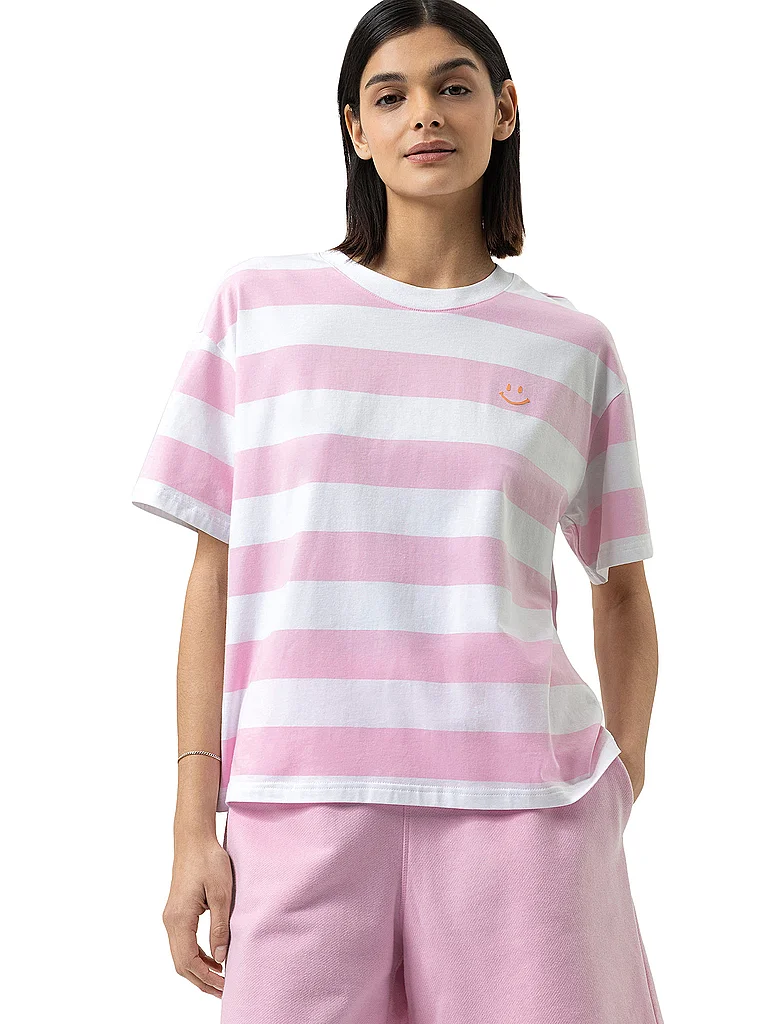 MEY Pyjamashirt rose tendre rose | M