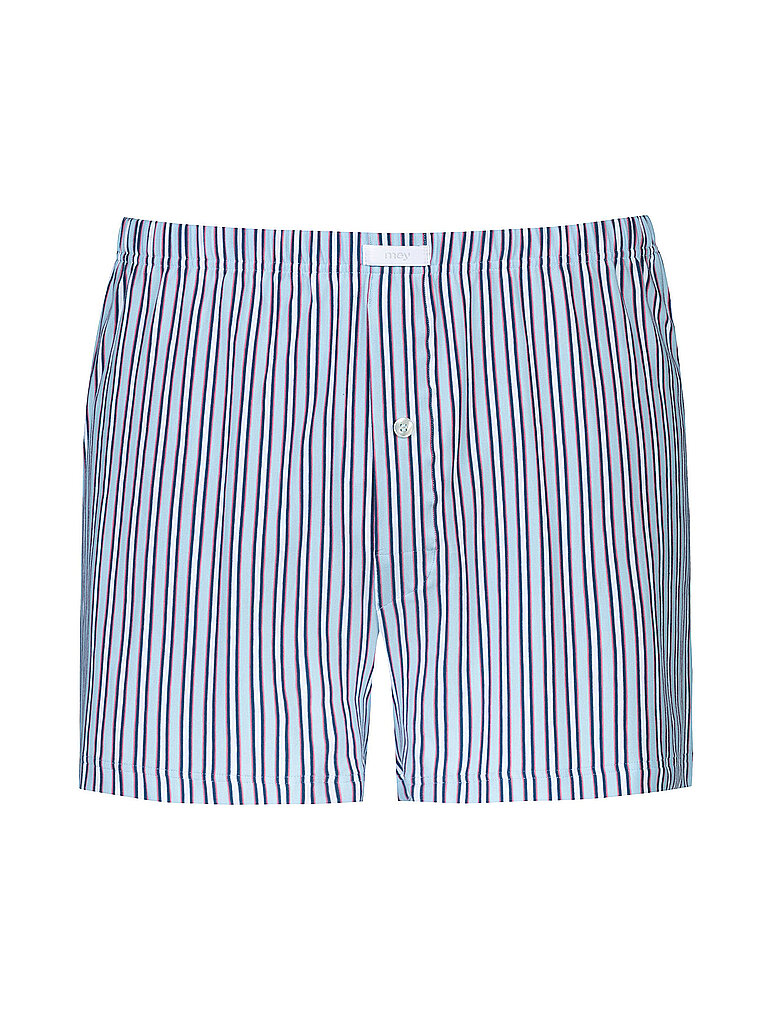 MEY Boxershorts RASPBERRY STRIPES dream blue  hellblau | XL