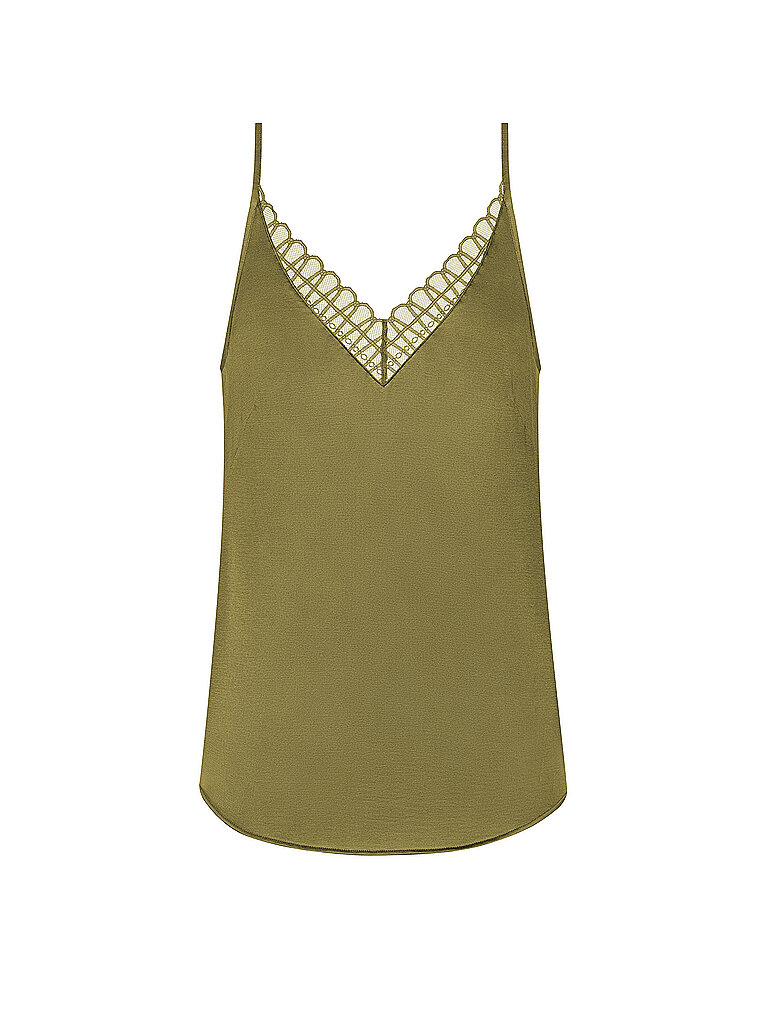 MEY Top - Camisole TEMPTATION golden fern olive | XS