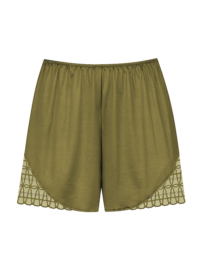MEY Pyjamashorts TEMPTATION golden fern olive | M
