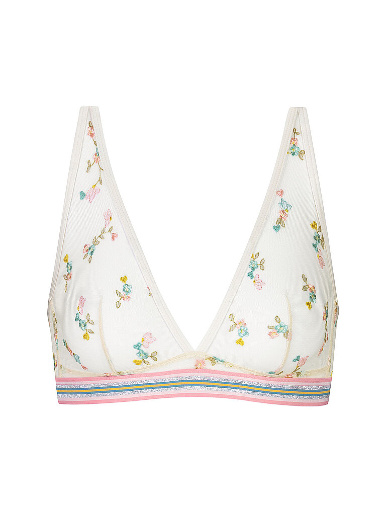 MEY BH ohne Bügel POETRY FLOWERY almond milk  beige | S