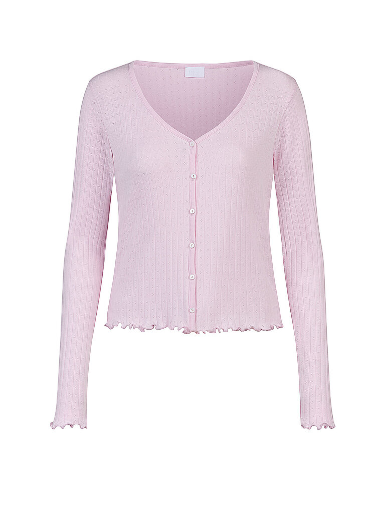 MEY Langarmshirt POINTELLE DREAMS soft pink  rosa | M