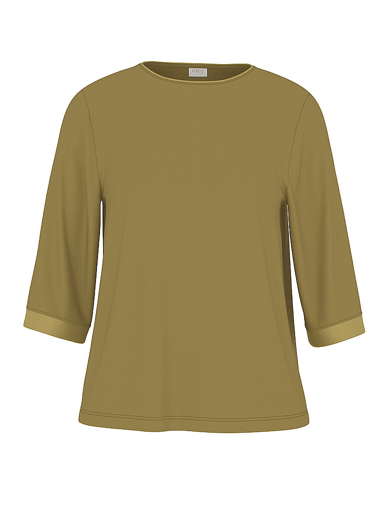 MEY T-Shirt PURE CHIC golden fern olive | S