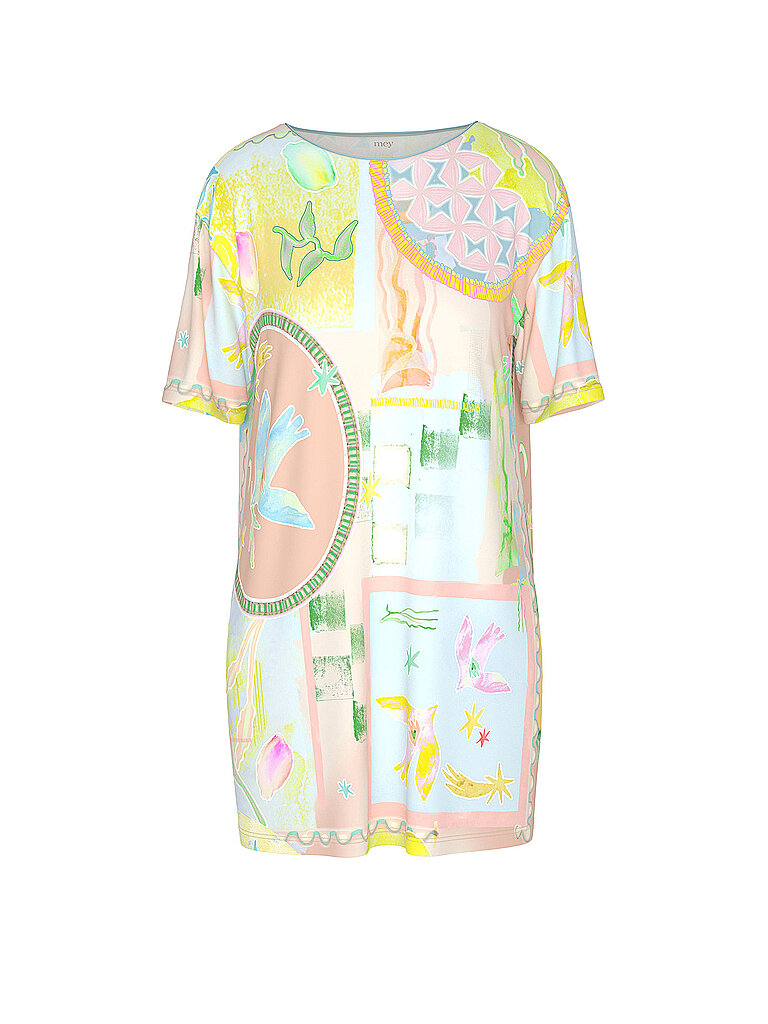 MEY Nachthemd - Sleepshirt brezzy blue hellblau | S
