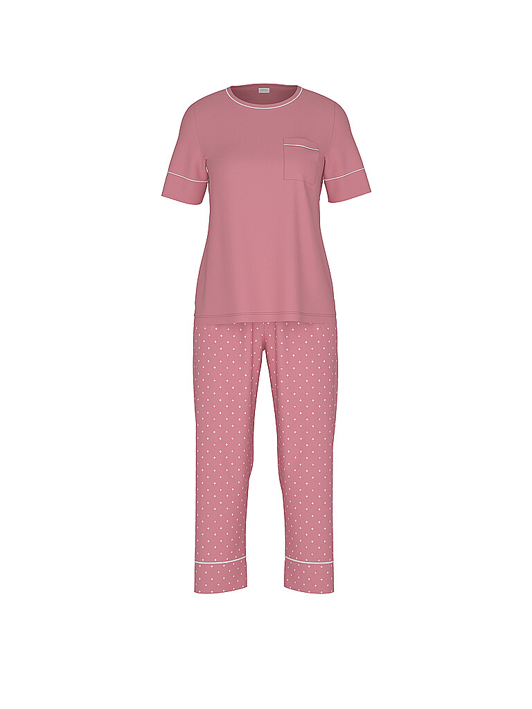 Pyjama soft rosewood rosa 36 damen