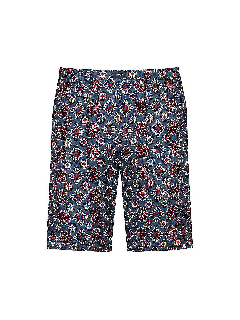 MEY Pyjamashorts galactic blue blau | S