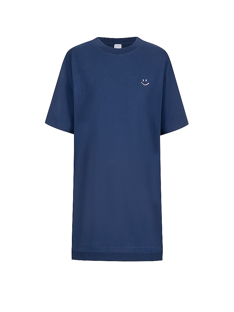 MEY Nachthemd - Sleepshirt SOLID LOVE blue zodiac dunkelblau | XXL