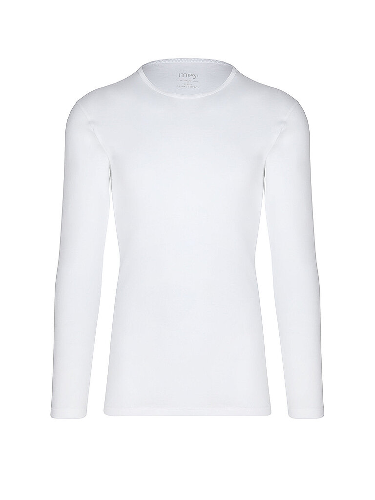MEY Langarmshirt weiss weiss | M