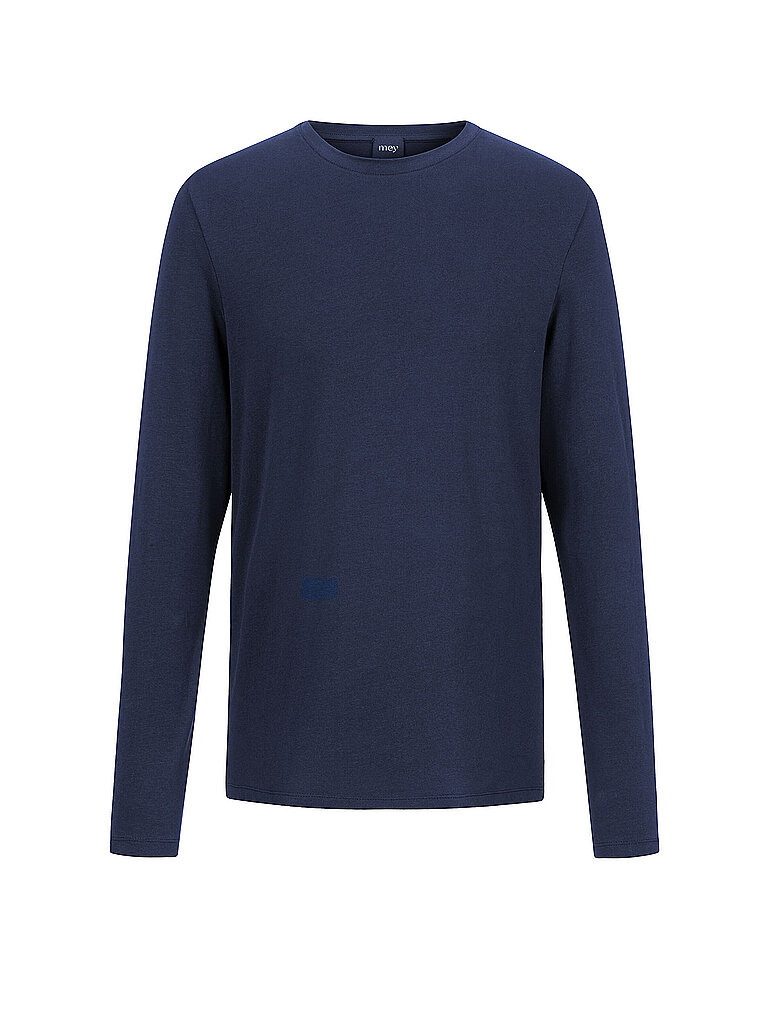 MEY Pyjamashirt RELAX TUNED yacht blue dunkelblau | XXL