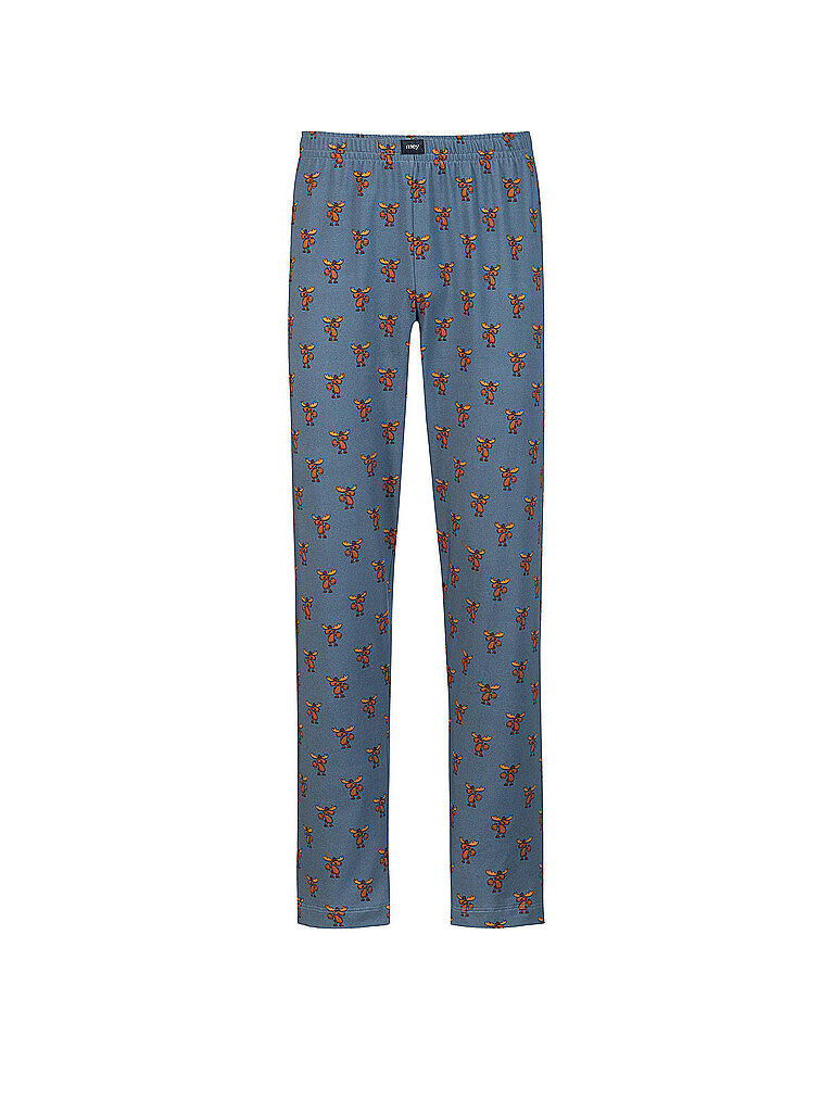 MEY Pyjamahose GENTLE MOOSE central lake dunkelblau | S