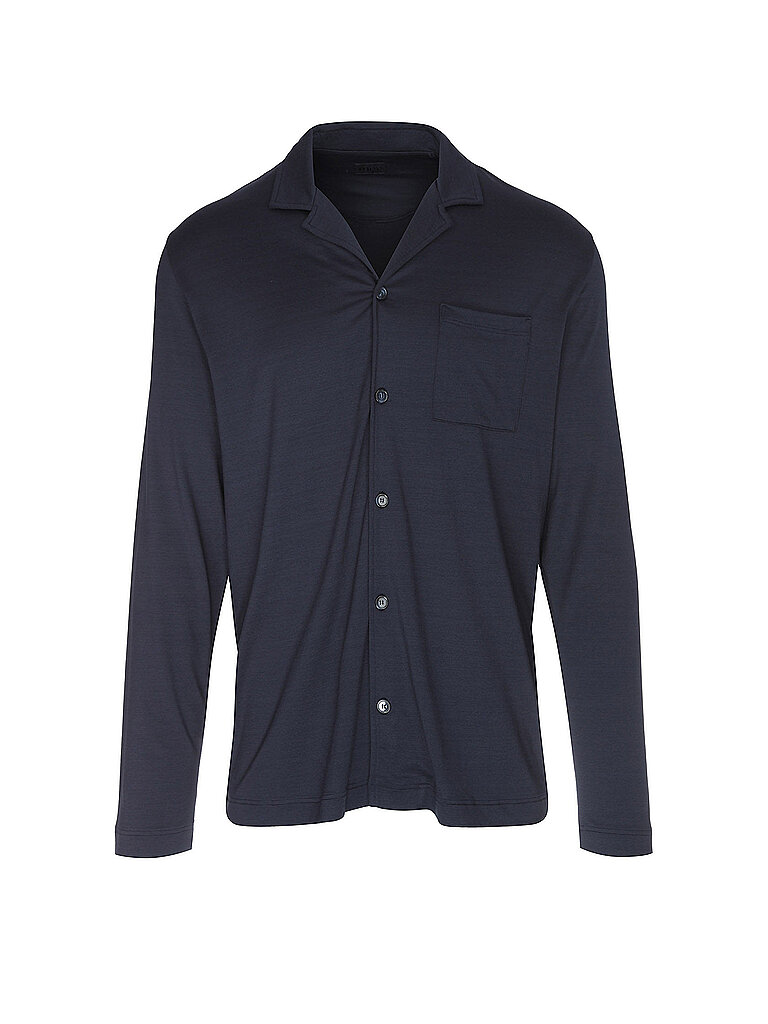 MEY Pyjama  dunkelblau | L