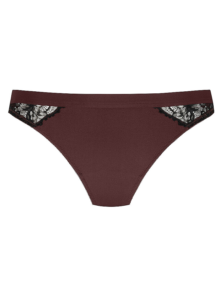 MEY Slip POETRY DREAM hot maroon braun | XS