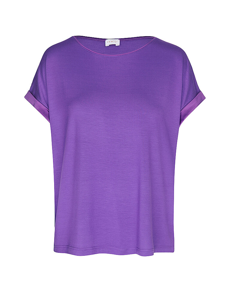 MEY T-Shirt PURE CHIC electric purple lila | XL