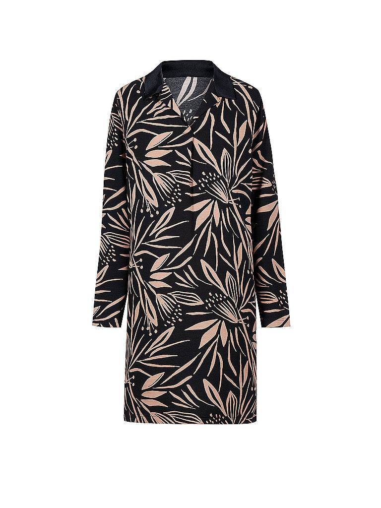 MEY Nachthemd - Sleepshirt VIVID BLOOM schwarz schwarz | XS
