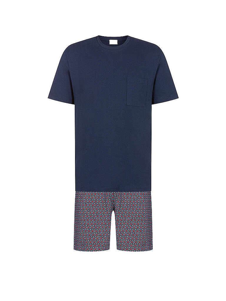 Pyjama yacht blue dunkelblau M herren