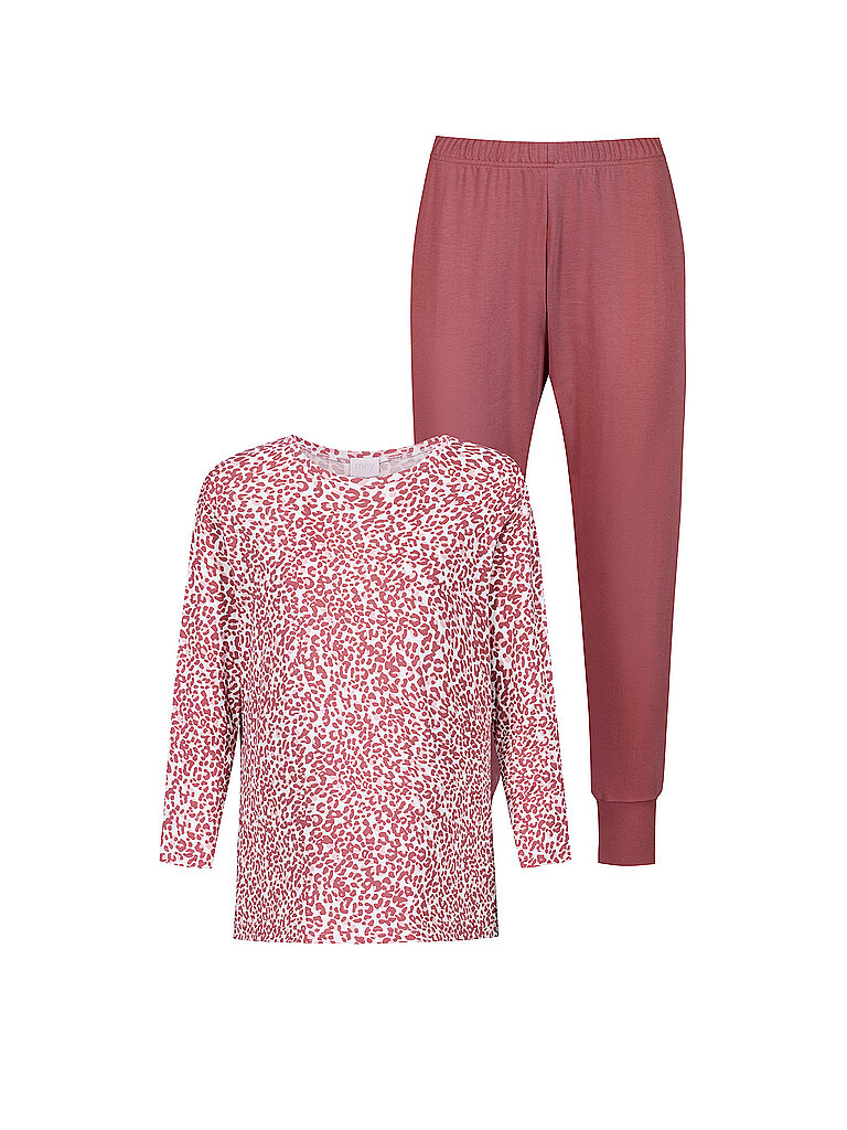 MEY Pyjama SLEEPY LEO bridal rose rosa | 38