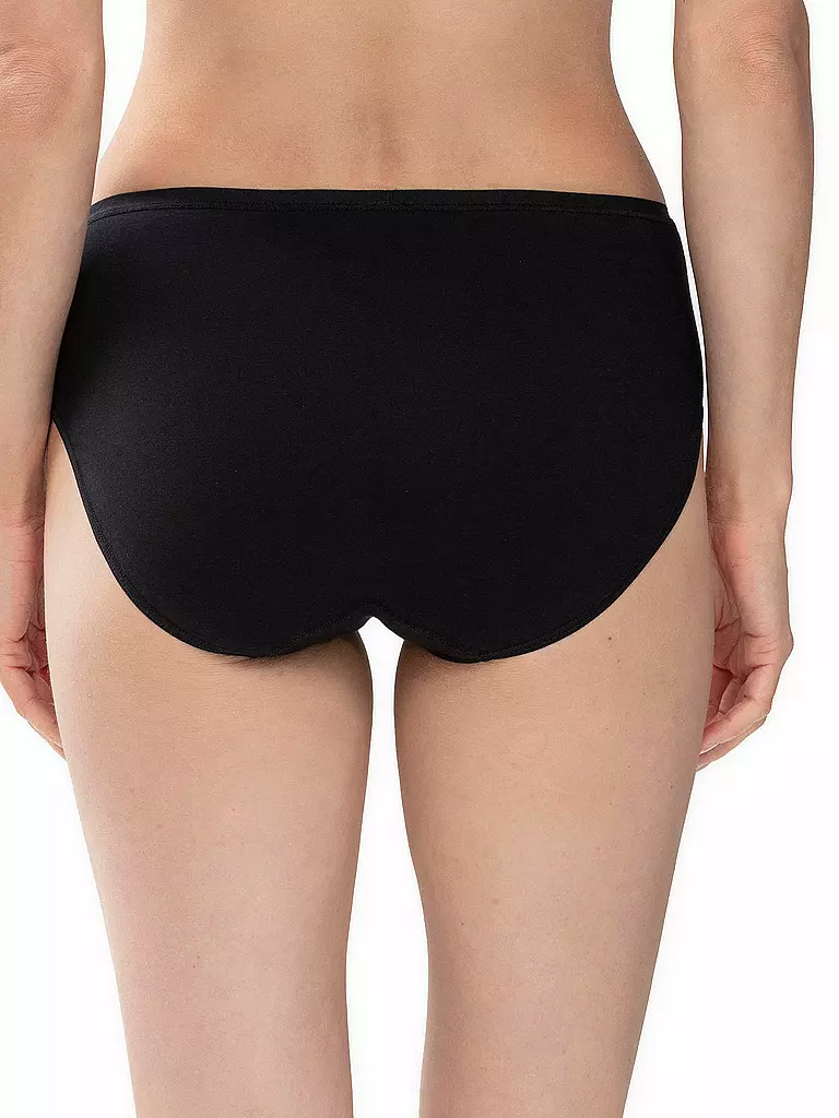 MEY | American-Slip SUPERFINE ORGANIC schwarz | beige