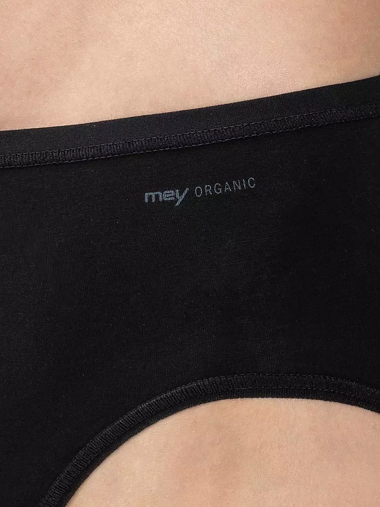 MEY | American-Slip SUPERFINE ORGANIC schwarz | beige