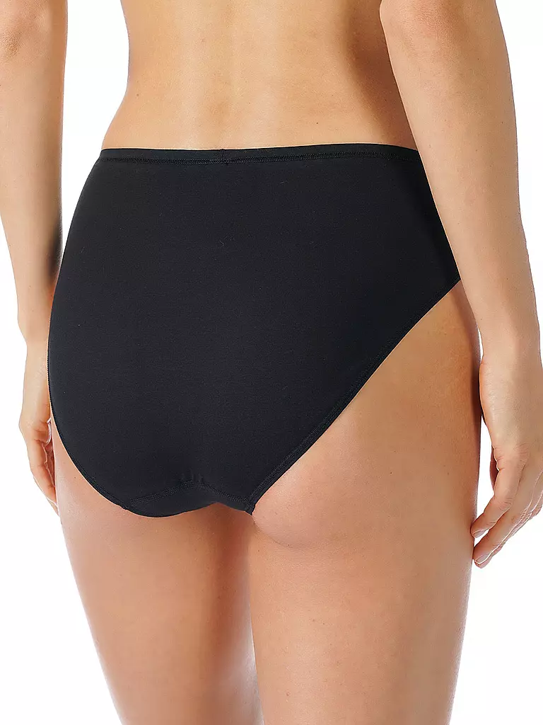 MEY | American-Slip SUPERFINE ORGANIC schwarz | beige
