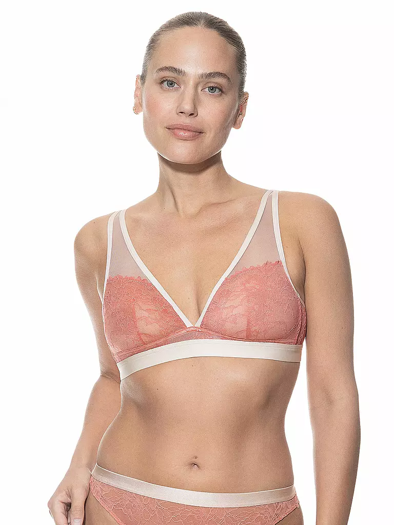 MEY | BH gefüttert POETRY pale macaron | orange