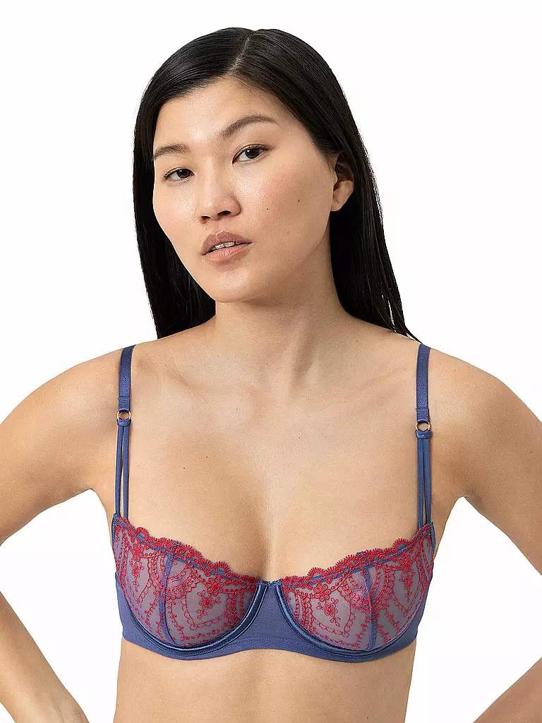MEY | BH mit Bügel Balconette BH MYSTERIOUS astral night | creme