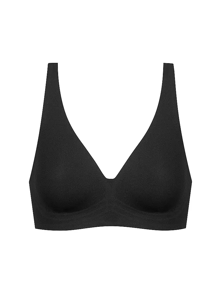 MEY | BH ohne Bügel  SIMPLY BETTER INVISIVLE schwarz | schwarz
