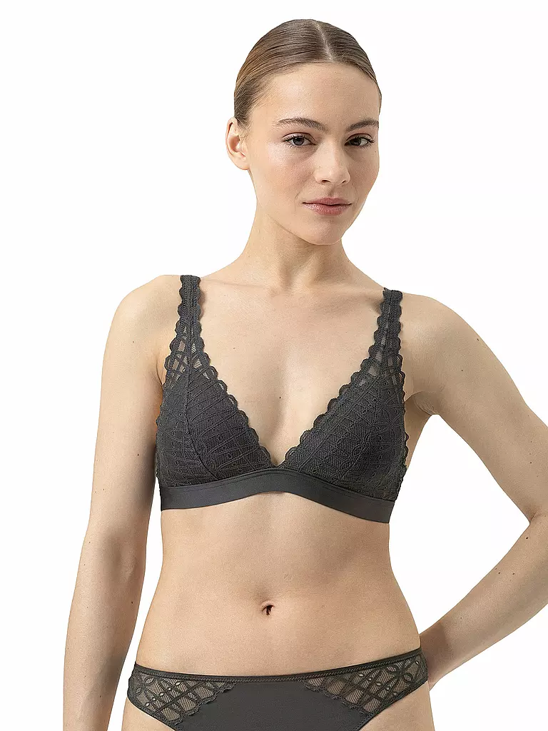 MEY | BH ohne Bügel POETRY TEMPTATION thunder grey | grau