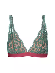 MEY | Triangle BH POETRY VOUGE blossom | dunkelrot