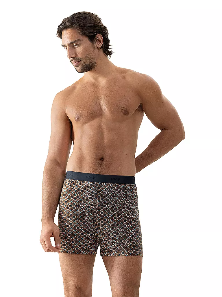 MEY | Boxershorts mahagony | braun