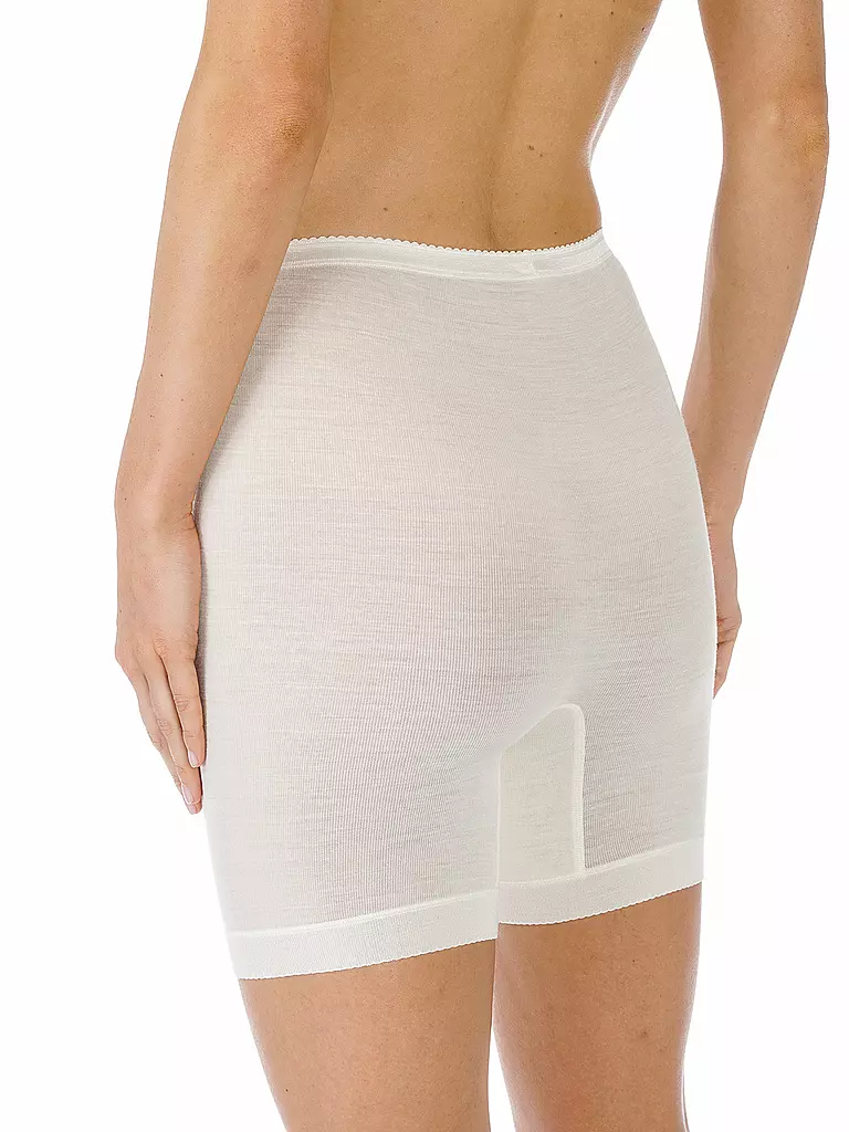 MEY | Höschen mit Bein "Exquisite" (Wolle/Seide) | creme