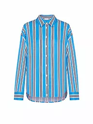 MEY | Langarmshirt CALMING STRIPES | hellblau