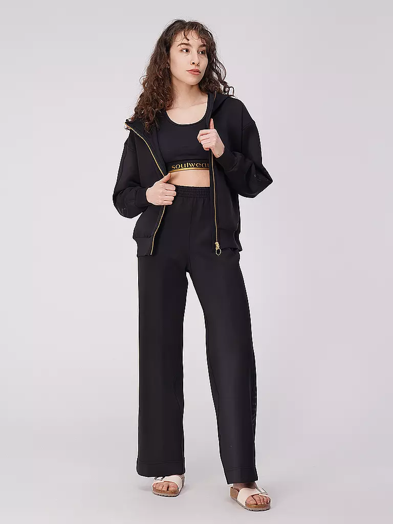 MEY | Loungehose Relaxed Fit  | schwarz