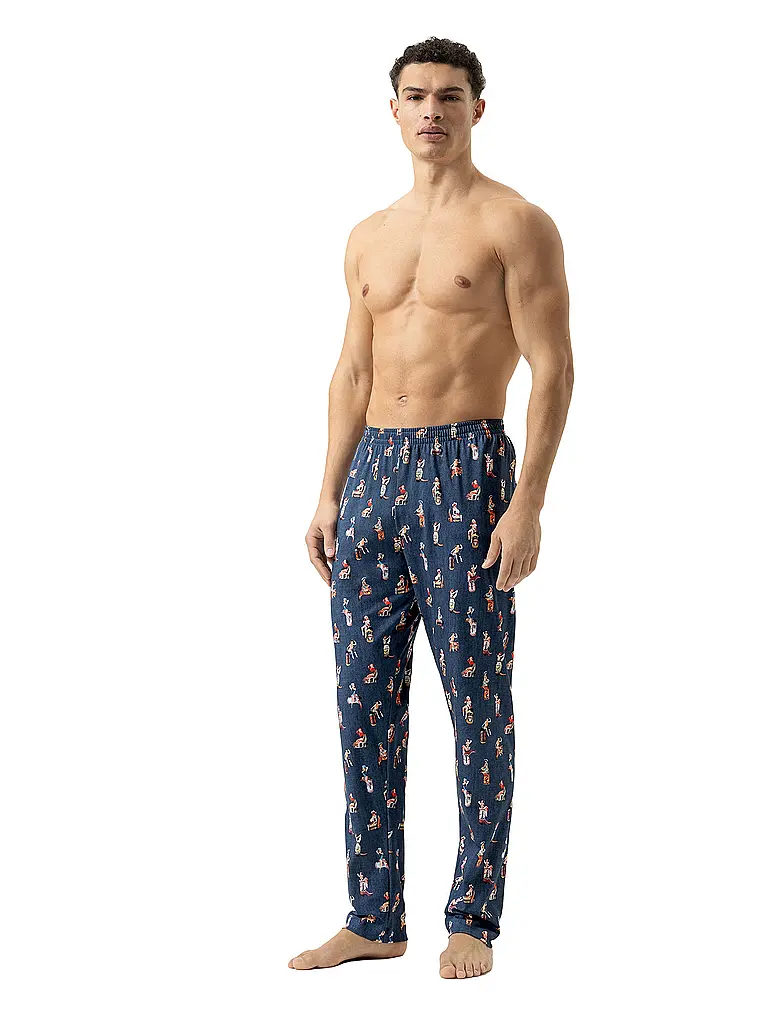 MEY | Loungewear Hose  | blau