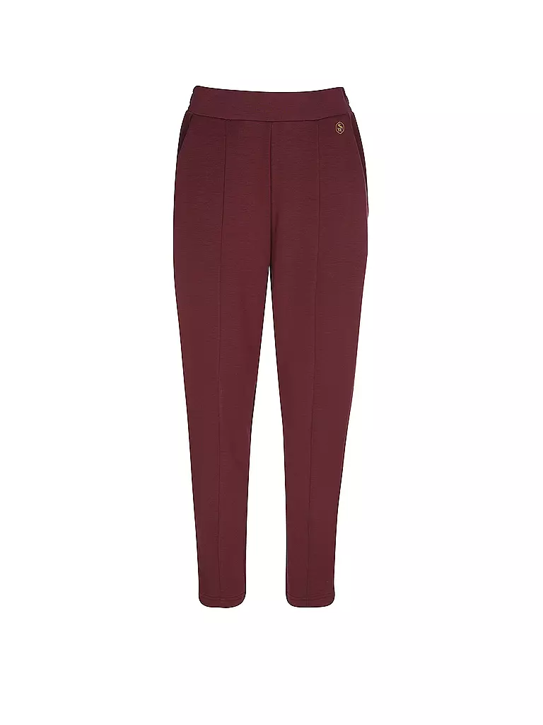 MEY | Loungewear Hose 7/8  PURE SOFTNESS boysenberry | dunkelrot
