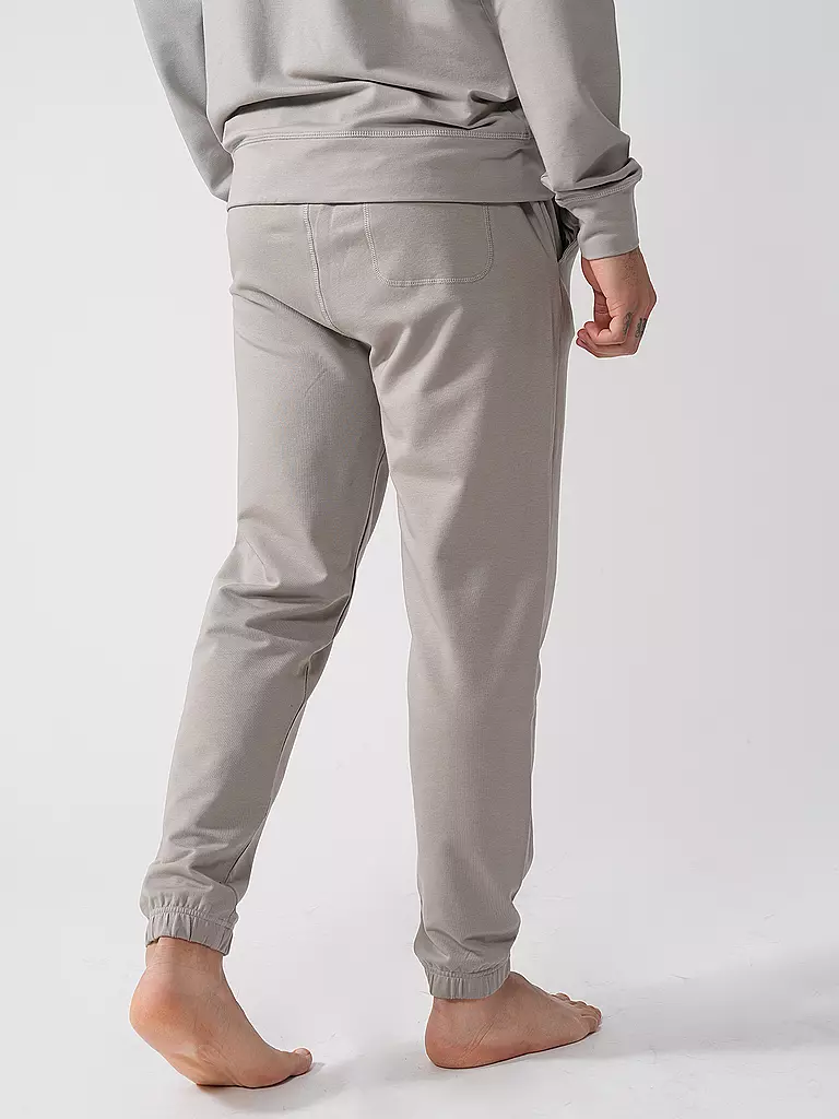 MEY | Loungewear Jogginghosen FELPA STRETCH fumare | beige