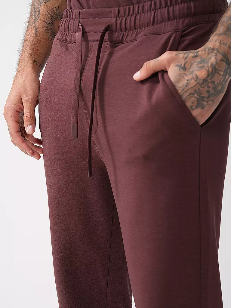 MEY | Loungewear Jogginghosen FELPA STRETCH mokka beans | braun