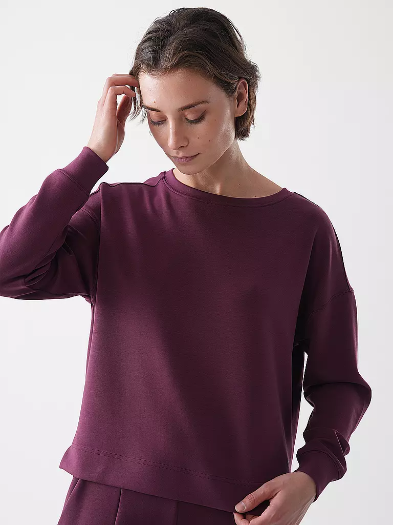 MEY | Loungewear Sweater PURE SOFTNESS | grau