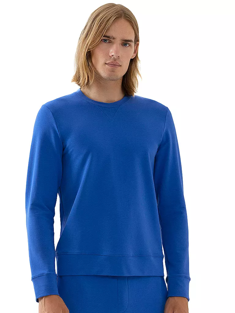 MEY | Loungewear Sweater | blau