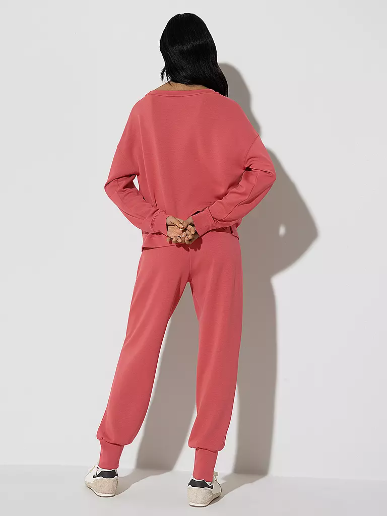 MEY | Loungewear Sweathshirt SMOOTH | dunkelrot