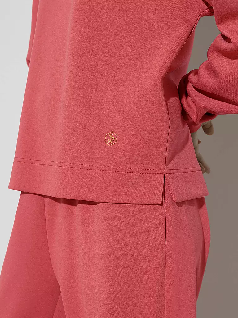 MEY | Loungewear Sweathshirt SMOOTH | dunkelrot