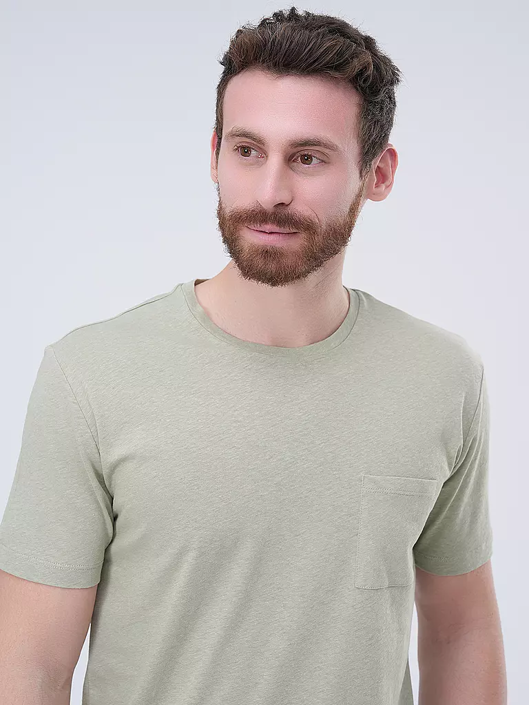 MEY | Loungewear T-Shirt LINO | olive
