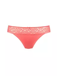 MEY | Mini-Slip AMOROUS weiss | koralle