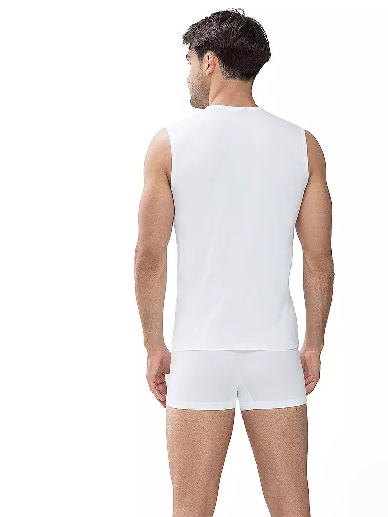 MEY | Muskel-Shirt DRY COTTON weiss | weiss