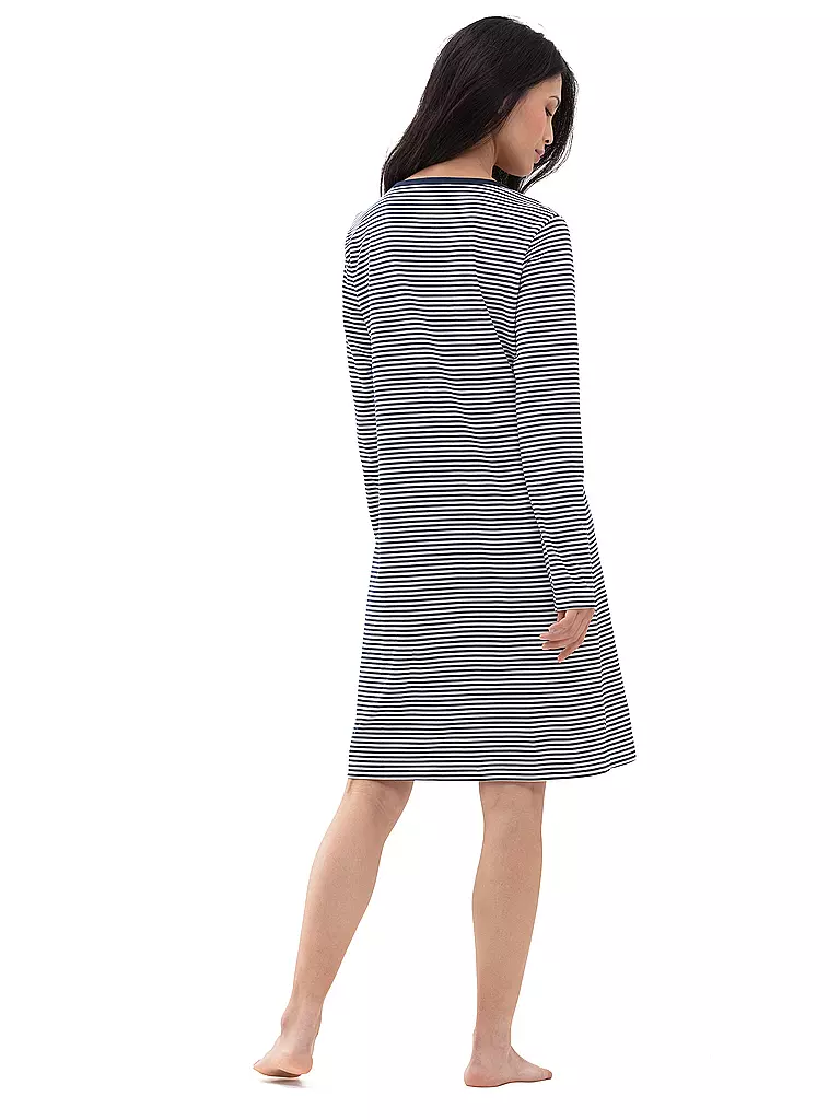 MEY | Nachthemd - Sleepshirt "Paula" (Night Blue) | dunkelblau