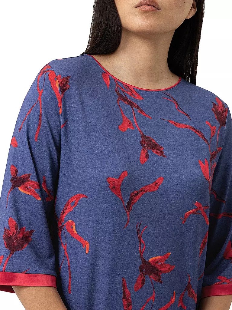 MEY | Nachthemd - Sleepshirt ROYAL GARDEN Astral Night | blau