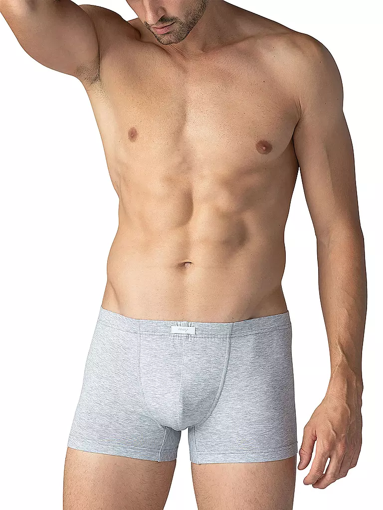 MEY | Pants light grey melange | grau